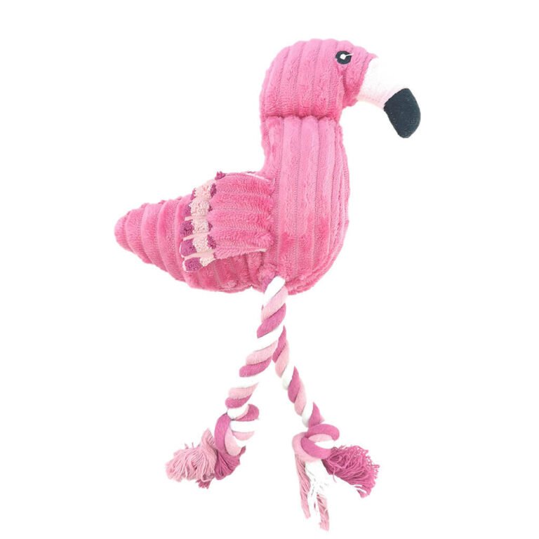 Flamingo hundelegetøj